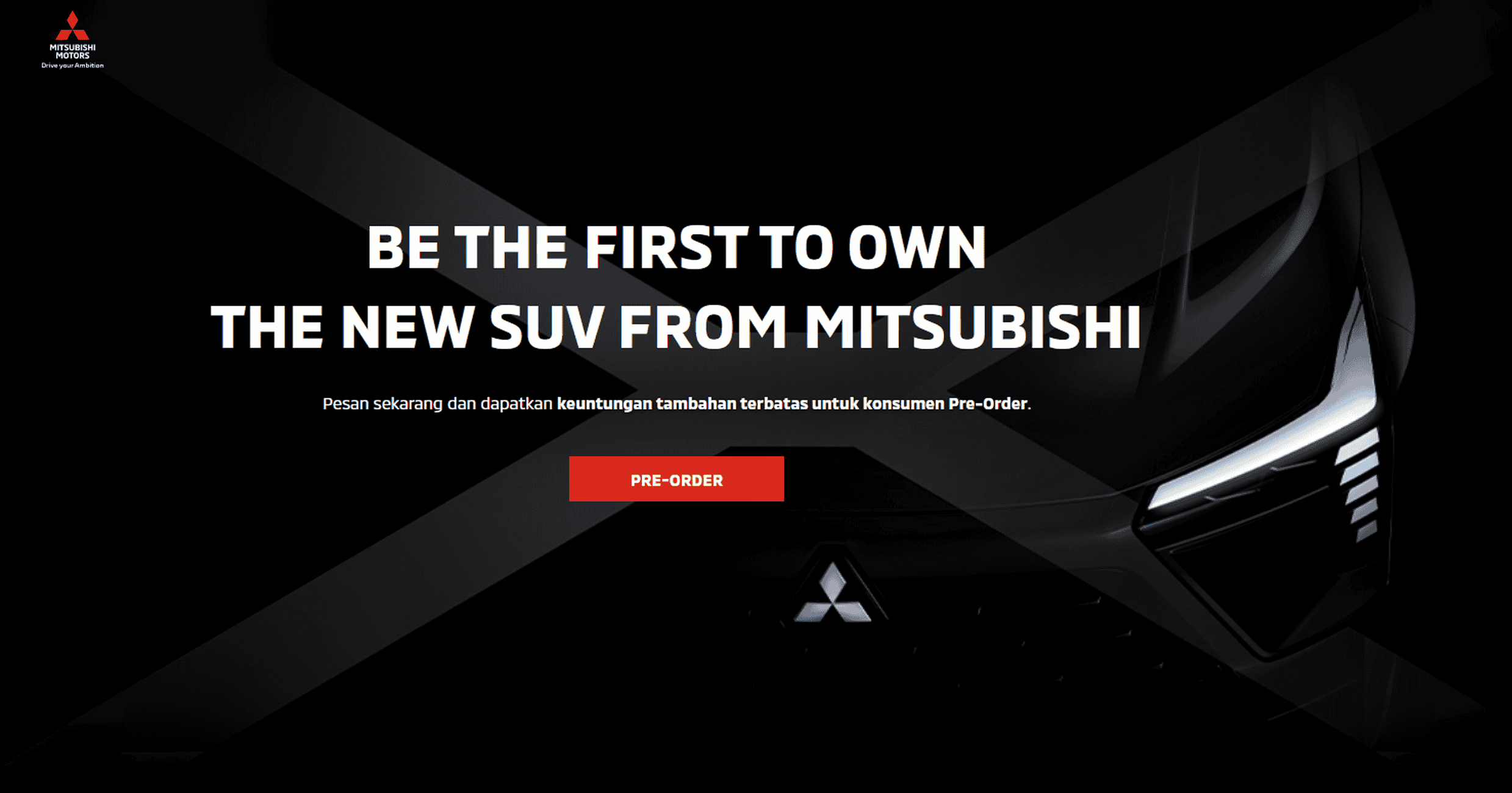 Open inden Mitsubishi XFC